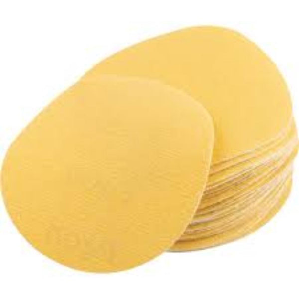 KOBE RED LINE 75mm Sanding Discs P400, Hook and Loop, 25 Pack. Ideal for woodworking and metalworking.