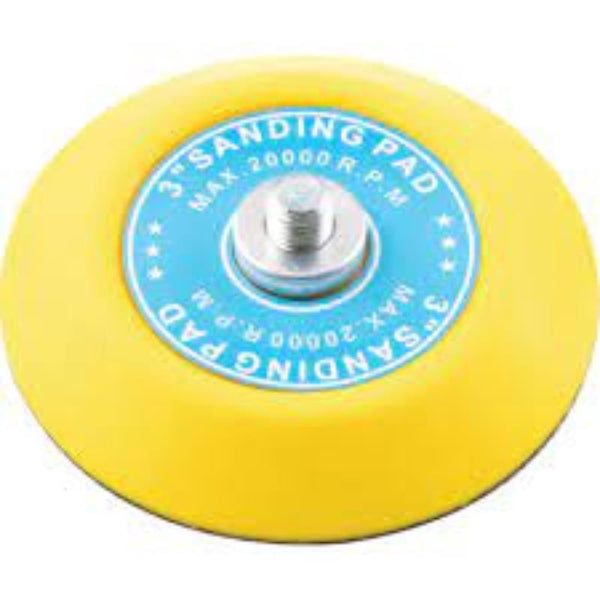 KOBE RED LINE 75mm Sanding Pad: Flexible Backing Pad for Hook-N-Loop, 5/16\" - Durable and high-quality!