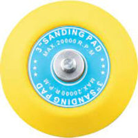 KOBE RED LINE 75mm Flexible Sanding Pad - Hook & Loop Backing Pad - 5/16