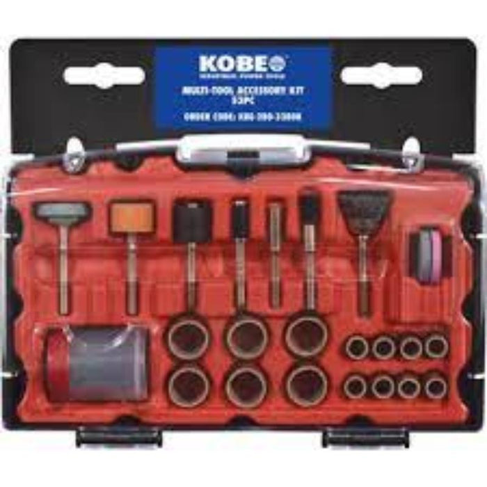 KOBE Multi-Tool Accessory Kit - 53 Piece Set for Rotary Tools, Grinding, Cutting, Polishing, and Sanding