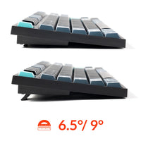 Keychron B33 80% TKL Wireless Keyboard and Mouse Combo – Black/Green-KCBD1