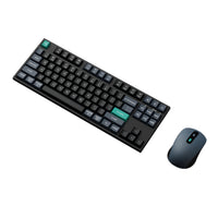 Keychron B33 80% TKL Wireless Keyboard and Mouse Combo – Black/Green-KCBD1