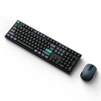 Keychron B36 100% Layout Wireless Keyboard and Mouse Combo – Black/Green-KCBD2