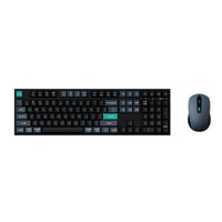 Keychron B36 100% Layout Wireless Keyboard and Mouse Combo – Black/Green-KCBD2