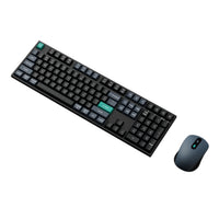 Keychron B36 100% Layout Wireless Keyboard and Mouse Combo – Black/Green-KCBD2