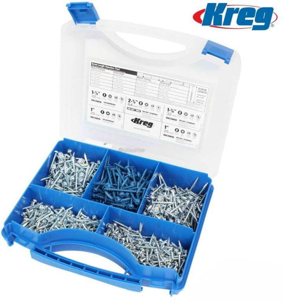 KREG WOOD POCKET HOLE SCREW KIT 675 PCE