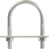 U-Bolt 8x40mm Galvanized, MTS Bolt KEL1115, Pipe Clamp, Chavda.com