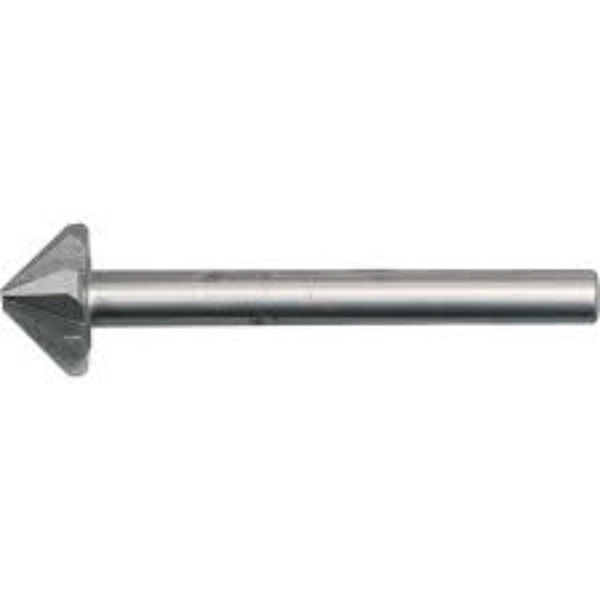 Kennedy 3/8" HSS-CO Rose Countersink: 90 Degree Multiflute Countersink Tool for Chamfering & Deburring