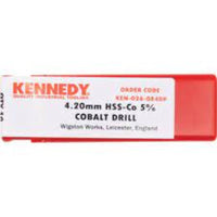 KENNEDY 4.2mm Cobalt Drill Bit for Stainless Steel | High-Speed Steel (HSS) Drill Bit | chavda.com