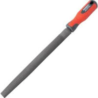 Kennedy 10-inch Round File with Handle | Metal File Tool for Shaping, Smoothing & Deburring