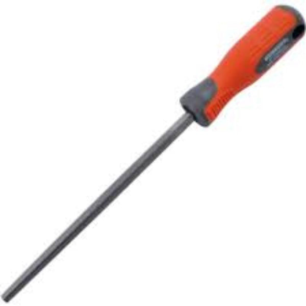 Kennedy 10-inch Square Second Engineers File with Handle - High-Quality Metal File Tool