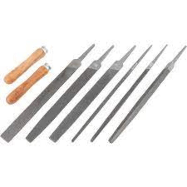 Kennedy 8" (200mm) SECOND CUT ENGINEERSFILE SET-8PCE