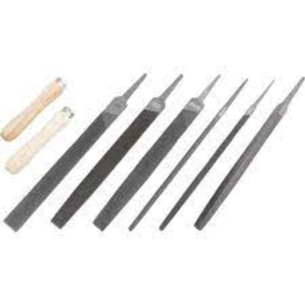Kennedy 8" DOUBLE CUT ENGINEERS FILESET-8PCE