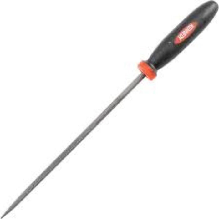 KENNEDY 14cm Round Needle File - Cut 2. Precision Tool for Detail Work, Metalworking, and Jewelry Making.