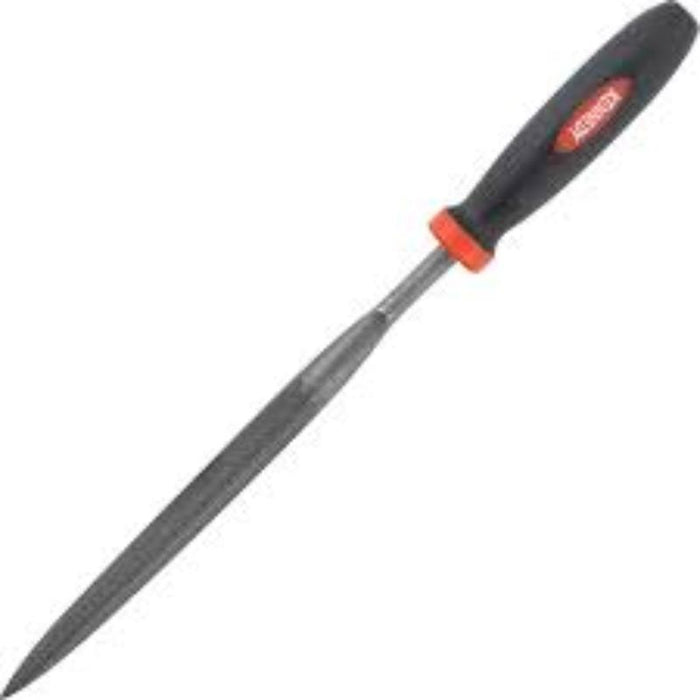 KENNEDY 16cm Half Round Needle File - 6.5 inch Fine Metalworking Tool