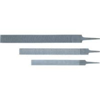 KENNEDY 3-Piece Hand Curved Tooth Milled File Set - Metalworking Files for Shaping & Finishing