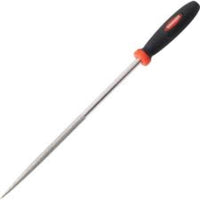 KENNEDY 16cm Round Diamond File - 120/140 Grit. Steel File, Sharpening Tool, Metalwork, Woodwork, Hand Tool.