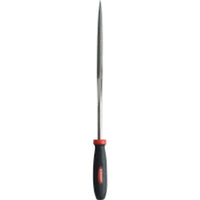 Kennedy 16cm Three Square Diamond File, 325/400 Grain. Triangular file for precise shaping and finishing.