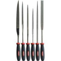 Kennedy 16cm Diamond File Set - 6 Piece, 120/140 Grain. Precision Hand Tools for Filing, Deburring, and Shaping.