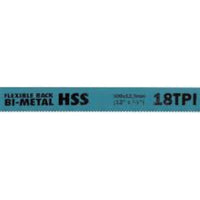 KENNEDY Bi-Metal Hacksaw Blade, 12 Inch, 18 TPI - High Speed Steel, Durable Metal Cutting Tool