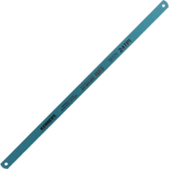 KENNEDY Bi-Metal Hacksaw Blade, 12 Inch, 18 TPI - High Speed Steel, Durable Metal Cutting Tool