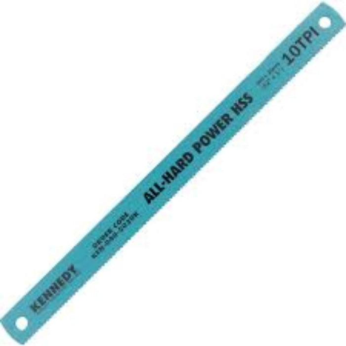 Kennedy Hacksaw Blade 12 inch 10 TPI HSS All Hard Metal Cutting Tool - View at chavda.com