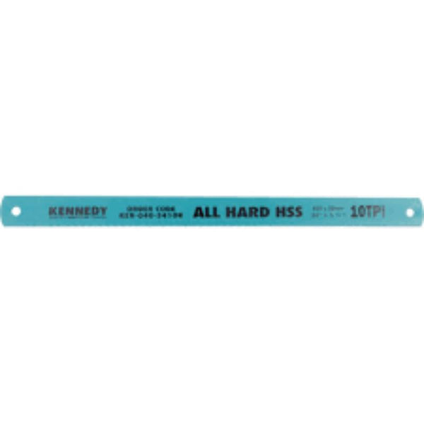 Kennedy Hacksaw Blade 16 inch, All Hard HSS, 10 TPI - High-Speed Steel Blade