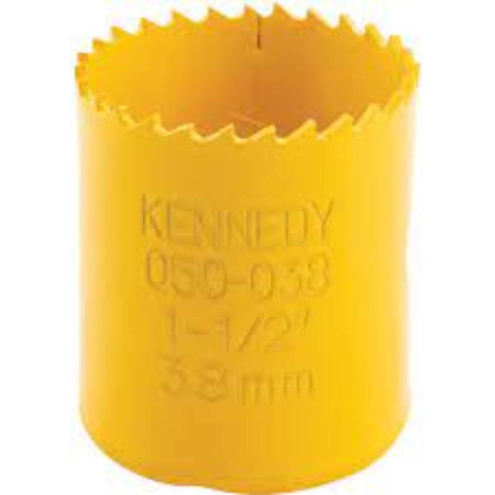 KENNEDY 38mm (1-1/2 inch) Bi-Metal Hole Saw - Durable Cutting Tool for Wood, Metal, and Plastic. Shop now at chavda.com!