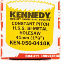 KENNEDY 41mm (1 5/8 inch) Bi-Metal Hole Saw - Yellow, Durable Cutting Tool