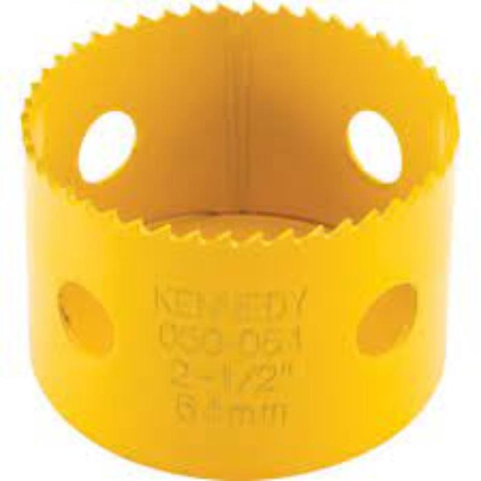 KENNEDY 64mm (2-1/2 inch) Bi-Metal Hole Saw - Premium Quality Cutter Tool