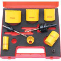 KENNEDY PROFESSIONAL HOLESAW KIT in Plastic Case | Holesaw kit tool set | chavda.com