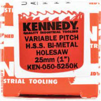 KENNEDY 25mm (1 inch) Bi-Metal Variable Pitch Hole Saw - Industrial Tooling for precise cutting.