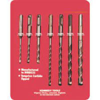 Kennedy Tools 7-Piece SDS-Plus Hammer Drill Bit Set | Professional Drill Bits for Concrete, Brick, and Masonry