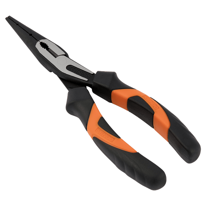 Kendo Long Nose Pliers High Leverage - 180mm Tool - Needle Nose Pliers - Hand Tool