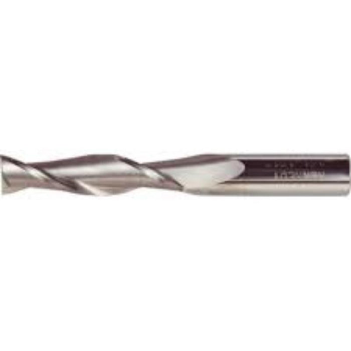 KENNEDY 12mm Carbide Slot Drill - 2 Flute End Mill for Metalworking, Long Series