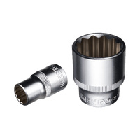Socket Kendo Reg 1/2 Dr 23 Mm Bi Hex 12 Pt Ken16776