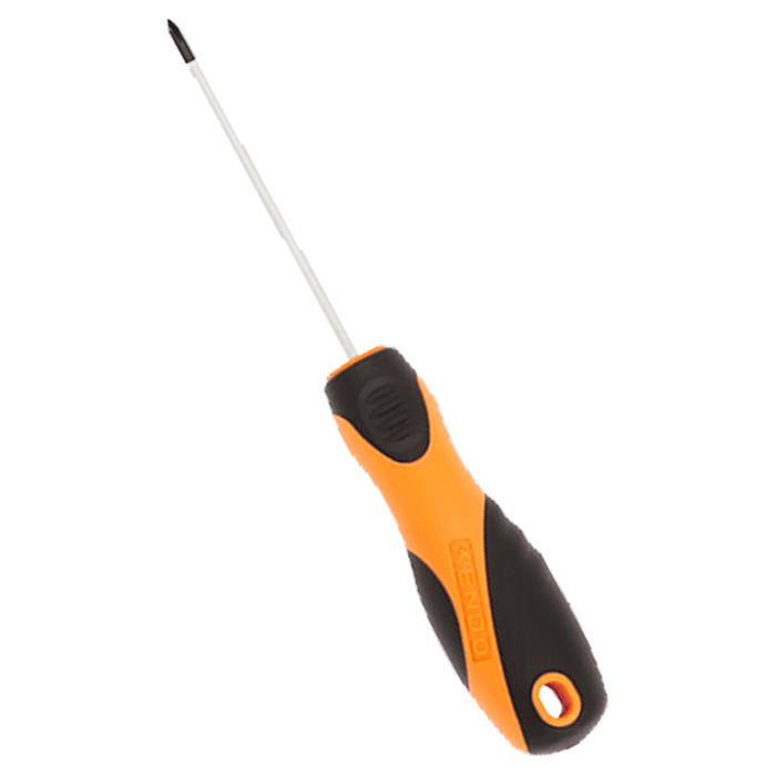 KEN20121 - SCREWDRIVER KENDO PHIL B/TIP 0X75MM