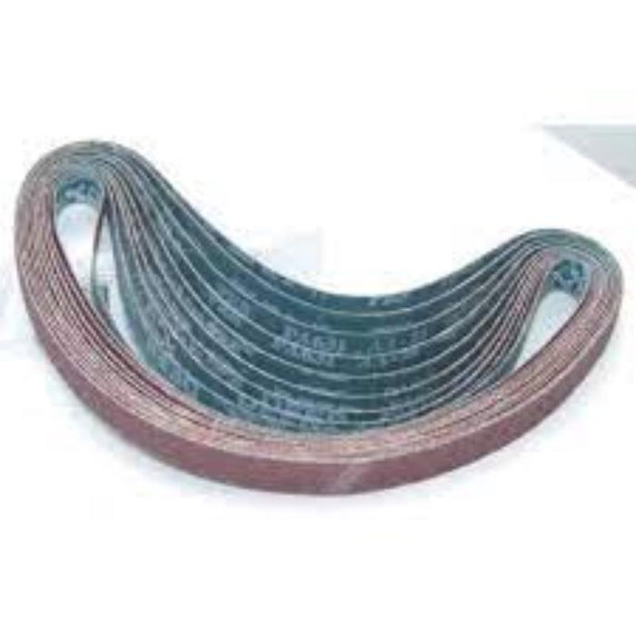 KENNEDY 25 x 1065mm Abrasive Belt P100: Sanding belt image for woodworking and metalworking. 