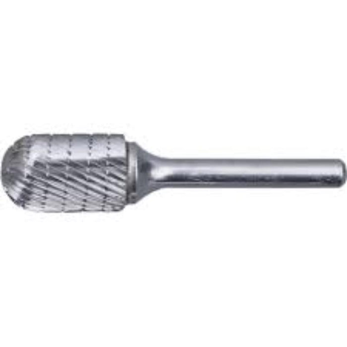 KENNEDY 3x12mm Carbide Ballnose Burr Cut 9 - Precision Rotary Tool for Metalworking & Engraving