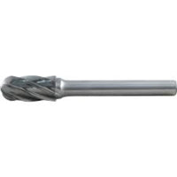 Kennedy 10x20mm Carbide Ballnose Burr Cut 3 - Cylindrical Rotary File for Die Grinder - chavda.com