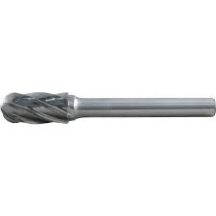 Kennedy 10x20mm Carbide Ballnose Burr Cut 3 - Cylindrical Rotary File for Die Grinder - chavda.com