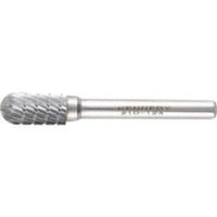 KENNEDY Carbide Ballnose Burr - Cylindrical, 10x20mm - Cut 9 - Metalworking Rotary Tool