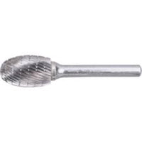 Kennedy 6x10mm Oval Carbide Burr Cut 9 - Metalworking Rotary Tool for Deburring, Grinding, Shaping - Shop Now!