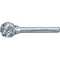 KENNEDY 4x4mm Ball Shape Carbide Burr Cut 9 - Rotary Tool Bit for Metalworking, Engraving, Deburring