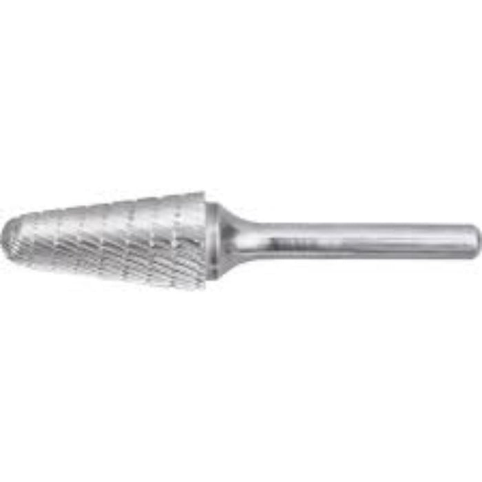 Kennedy 3x11mm Conical Carbide Burr - Rotary Tool Cutting Bit. Professional Grade Burr Cut 9 for Precision Cutting & Material Removal