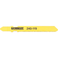 Kennedy 240-119 Jigsaw Blades (Bosch T119A Equivalent), High-Speed Steel for Wood Cutting, 5-Piece Pack