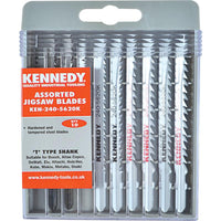 Kennedy ASSORTED SET OF JIGSAW BLADES(PK-10)