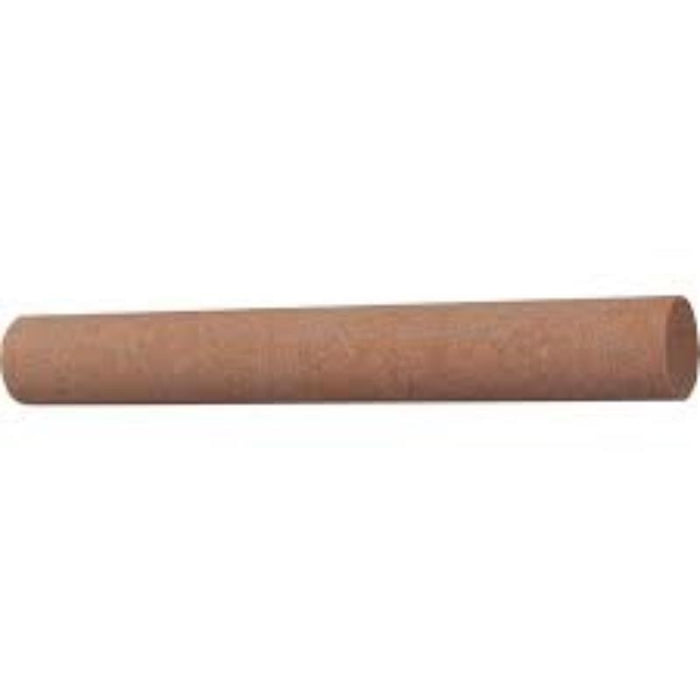Kennedy 100x6mm Aluminum Oxide Sharpening Stone - Medium Grit, Round Cylinder