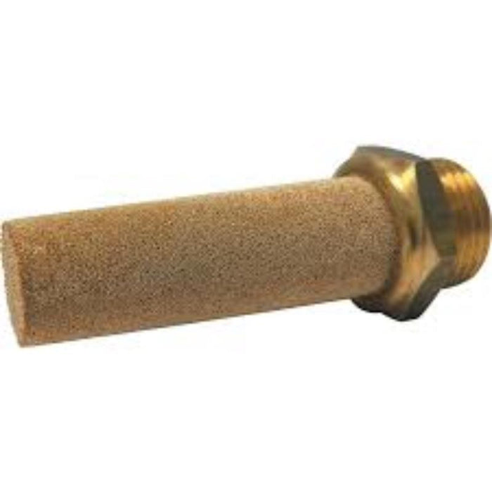 KENNEDY S2-3 Type 2 Sintered Silencer G3/8(Hex) - KEN2596890K | Industrial Pneumatic Exhaust Muffler, Brass fitting, Noise Reduction