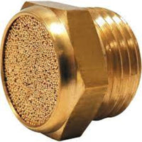 Kennedy S3-2 Type 3 G1/4 Sintered Silencer | Flat Head Pneumatic Muffler - High-Quality Exhaust Noise Reduction
